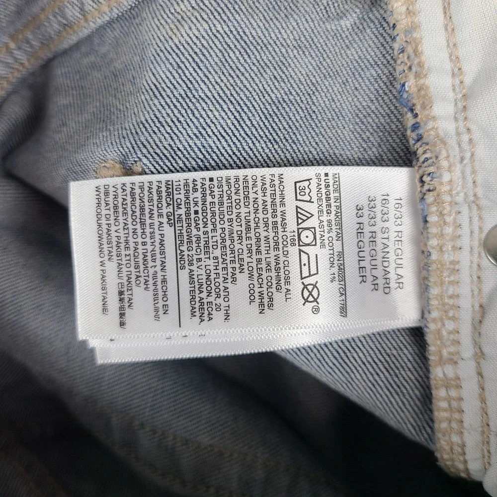 GAP Jeans Womens 16/33 Blue '90s Loose Fit Medium Wash Denim NWT NEW